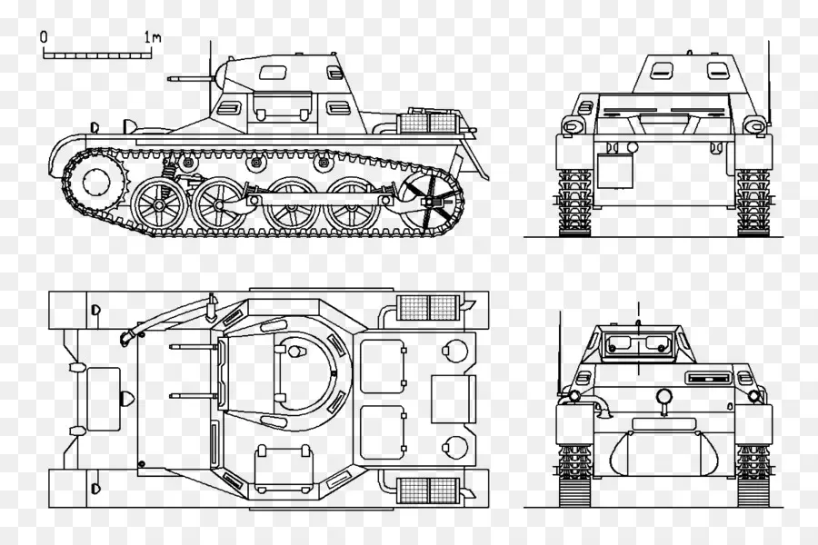 Panzer I，Réservoir PNG