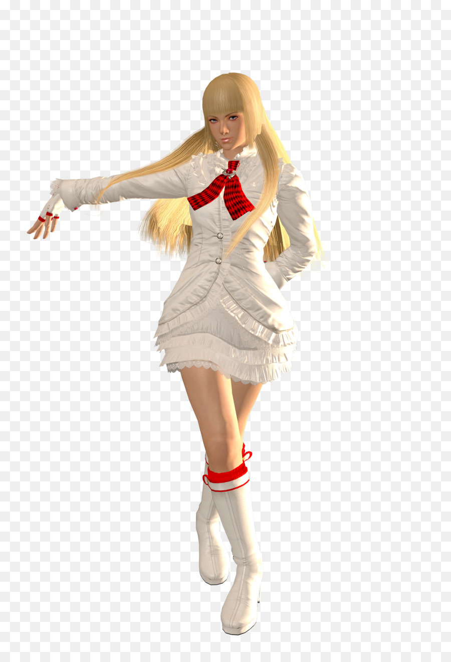 Fille Animée，Blond PNG