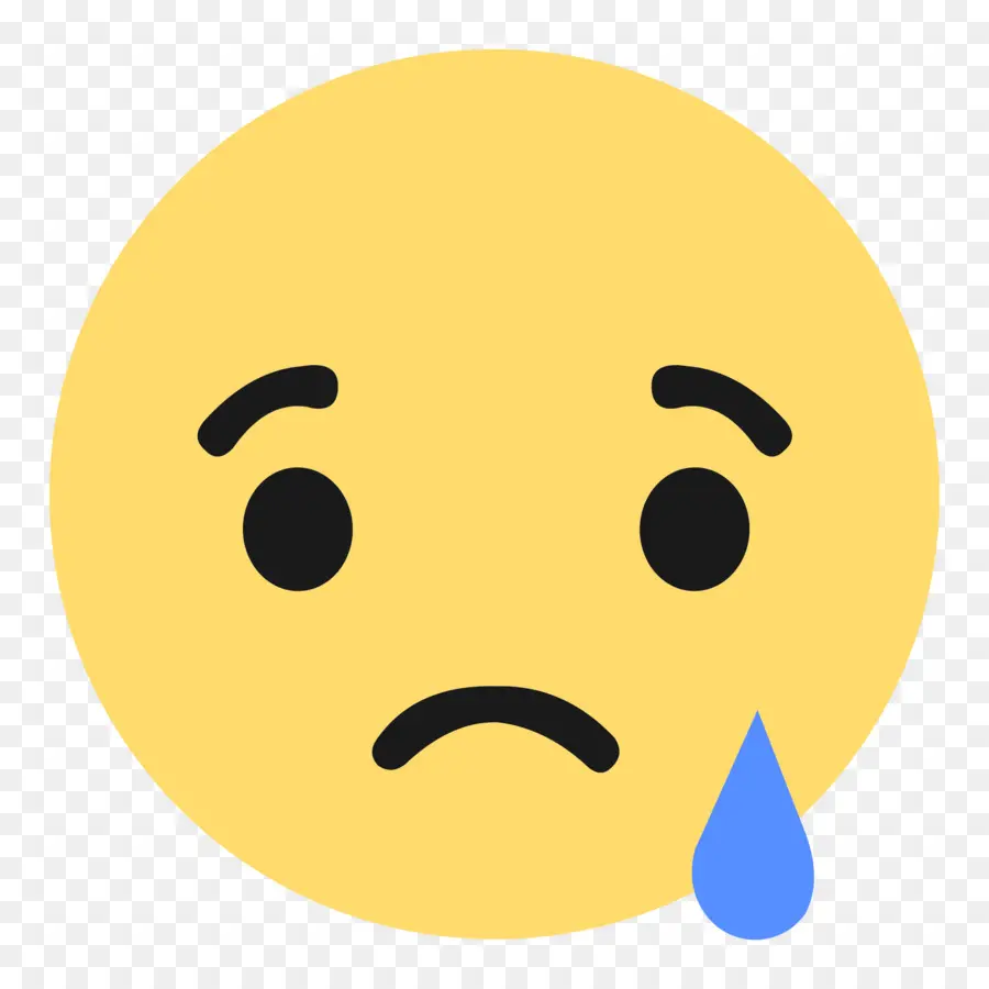 Emoji Triste，Affronter PNG