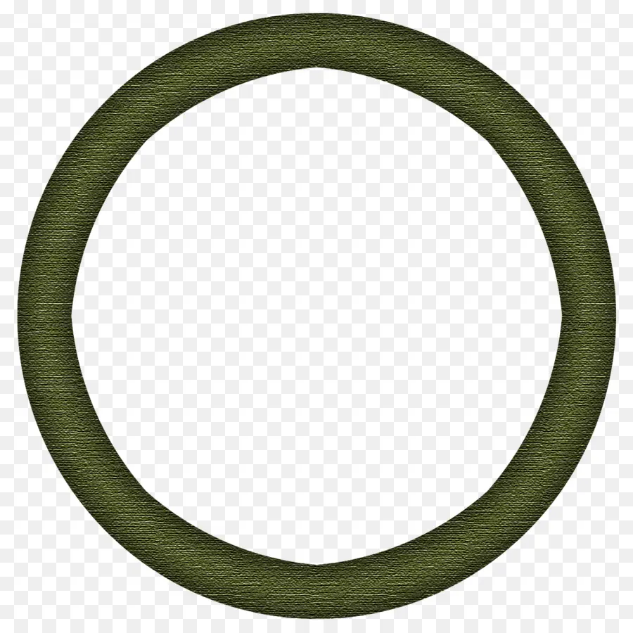 Cadre De Cercle Texturé Vert，Cercle PNG