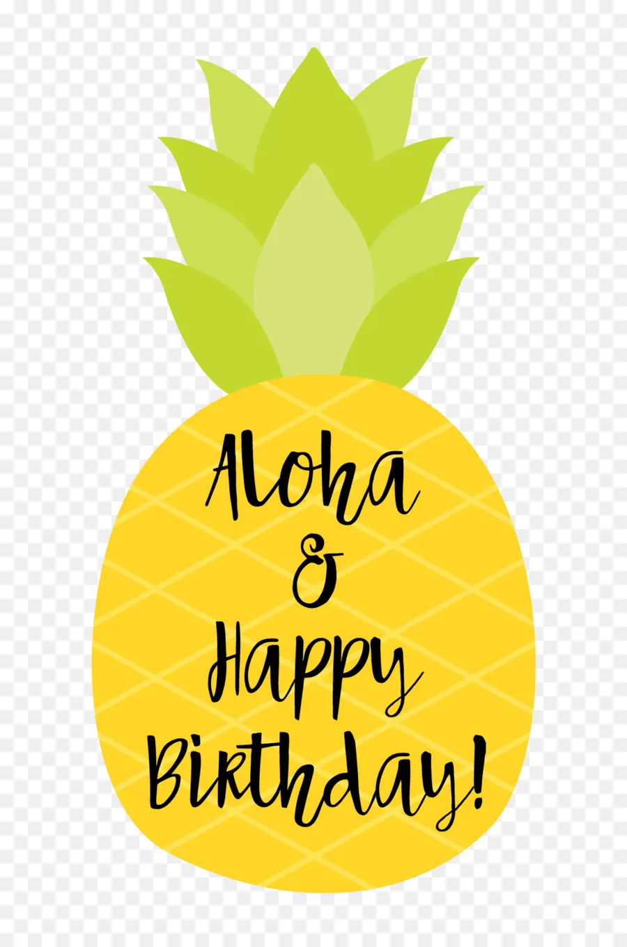 Ananas，Anniversaire PNG