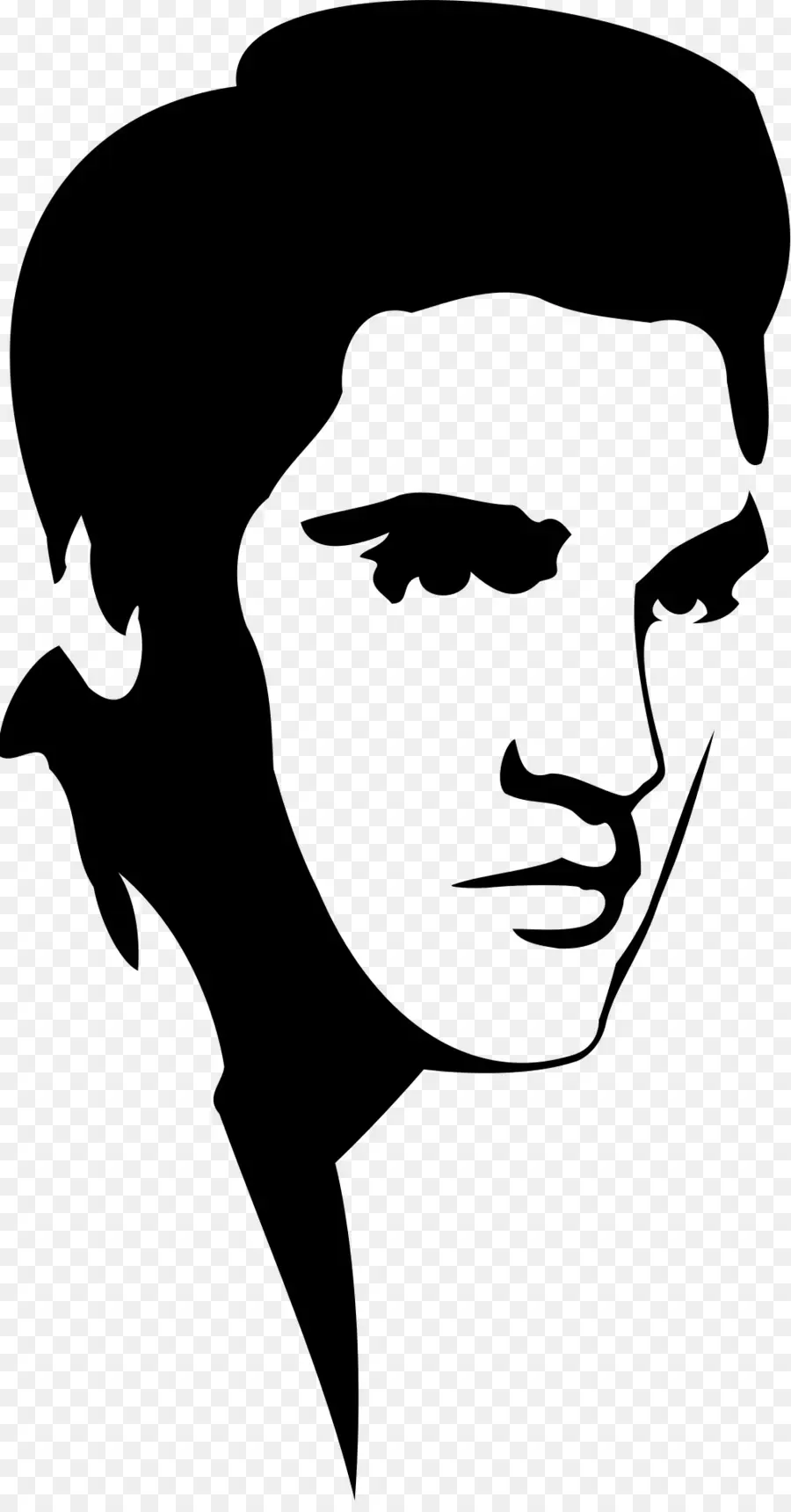 Silhouette De Visage，Portrait PNG