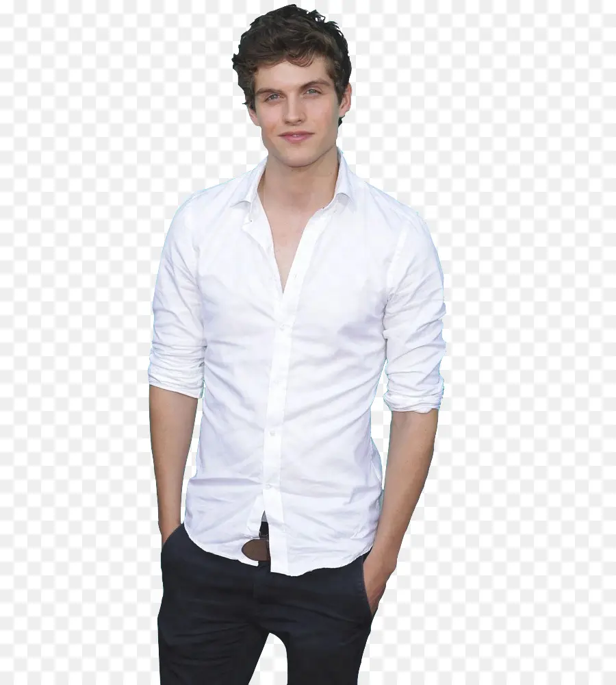 Homme，Chemise Blanche PNG