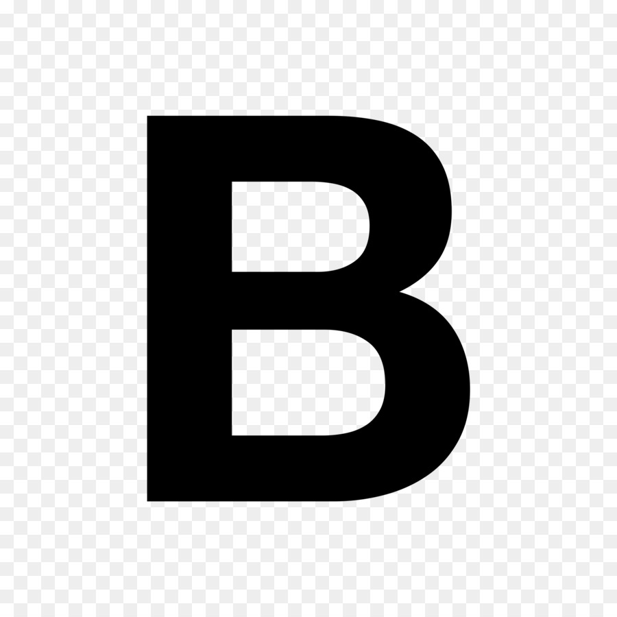 Lettre B，Typographie PNG