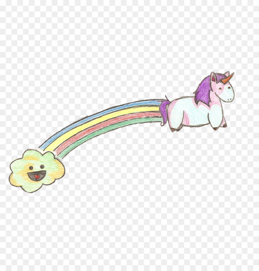 Licorne，Arc En Ciel PNG