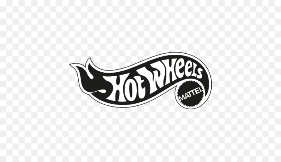 Logo Hot Wheels，Mattel PNG