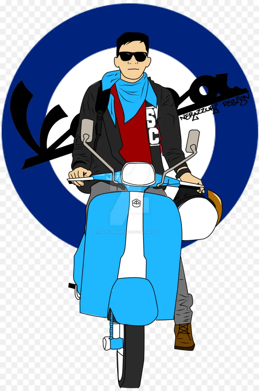 Tshirt，Scooter PNG