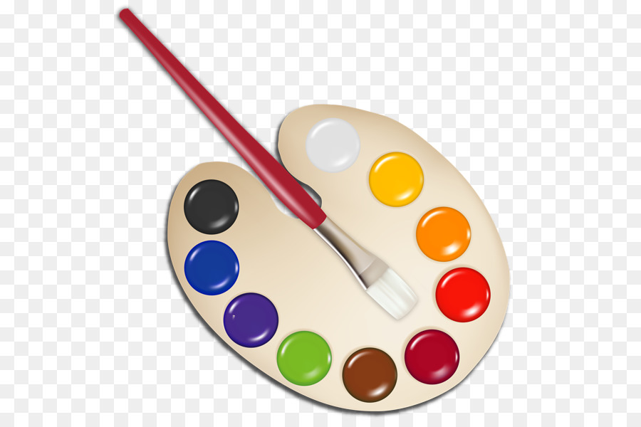 Palette De Peinture，Brosse PNG