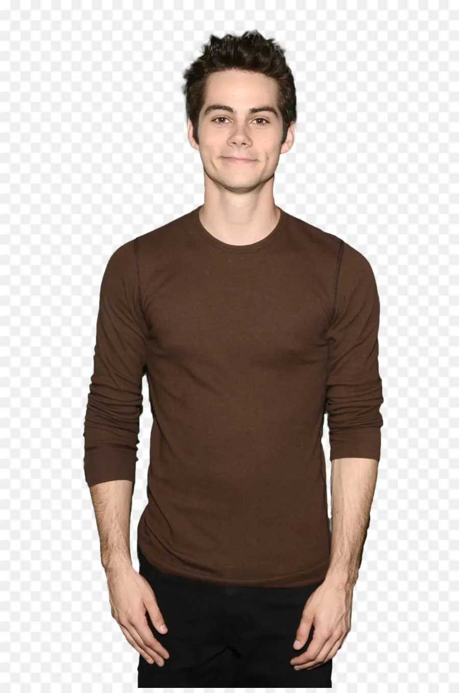 Homme En Chemise Marron，Chemise Marron PNG