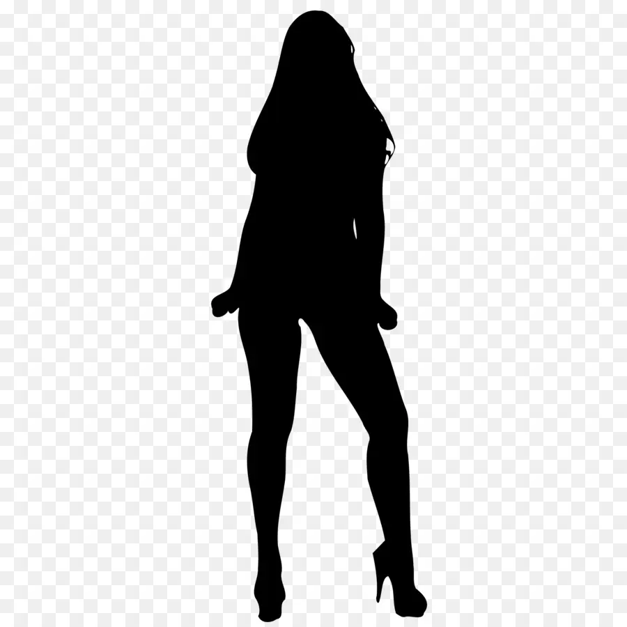 Silhouette De Femme，Femelle PNG