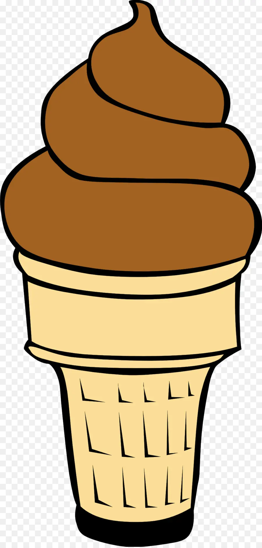 Cornet De Glace，Dessert PNG