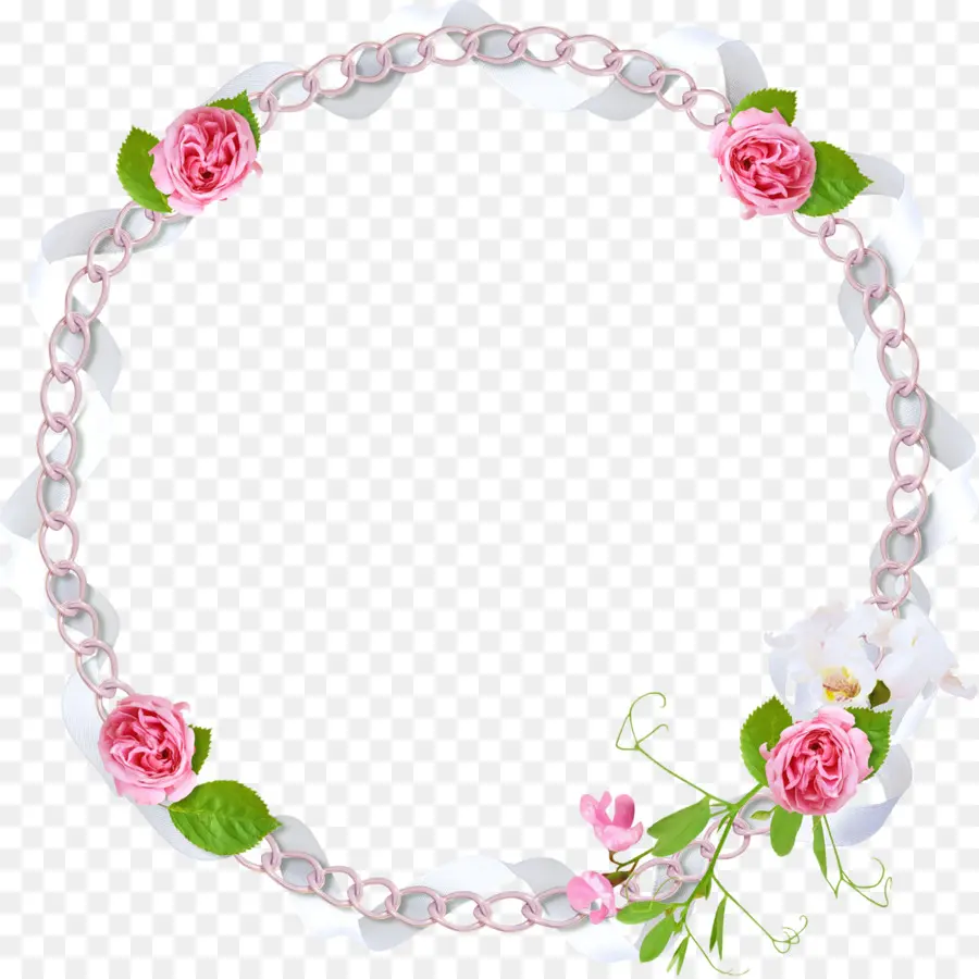 Cadre Rose Rose，Fleur PNG