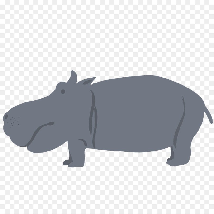 Dessin Animé Rhinocéros，Faune PNG