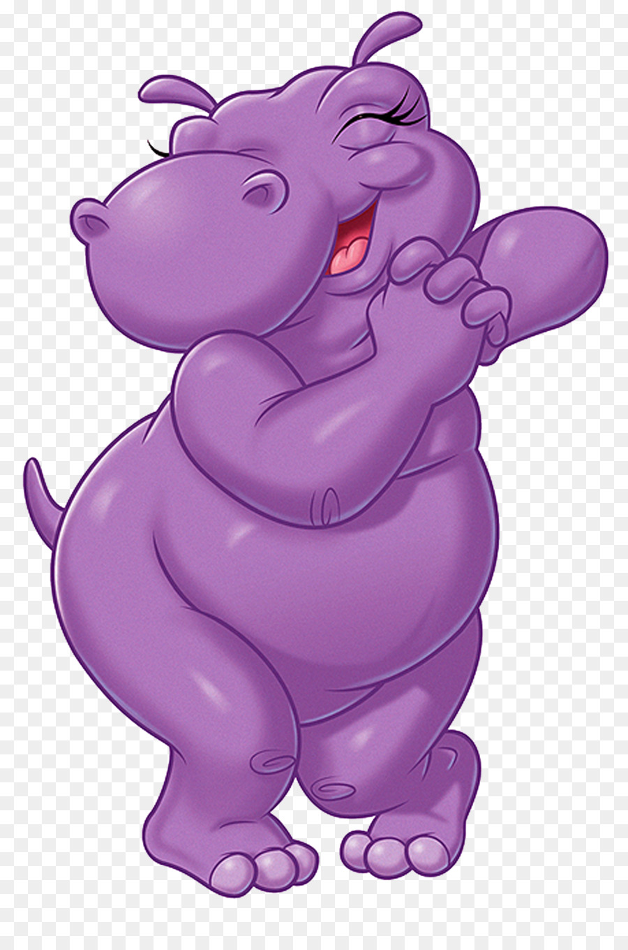 Hippopotame Violet，Hippopotame PNG