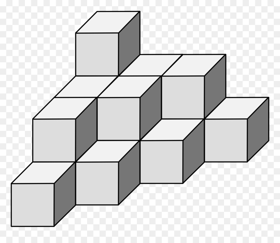 Cubes 3d，Blocs PNG