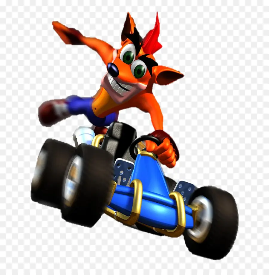 Crash Bandicoot，Kart PNG