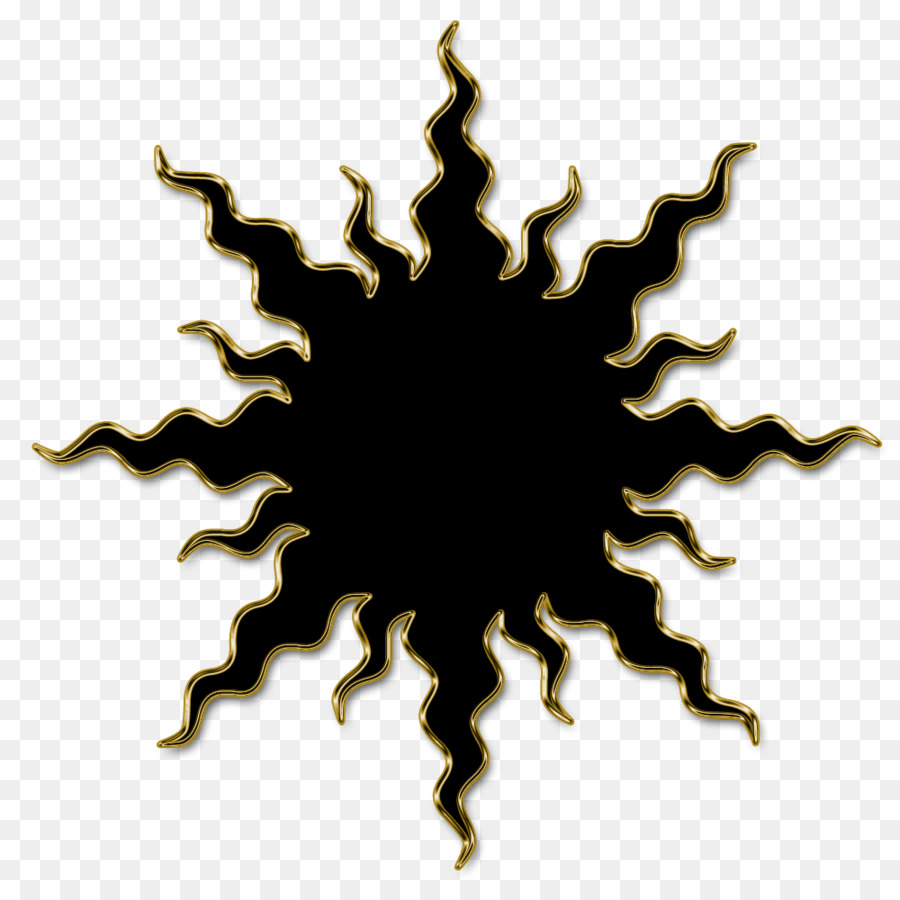 Soleil，Noir PNG