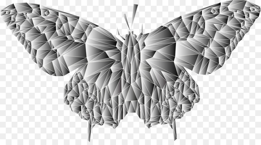 Papillon，Faible Poly PNG