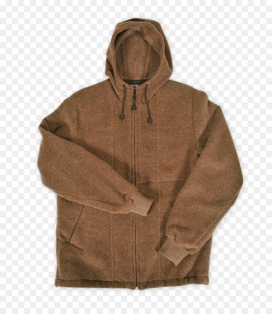 Veste Marron，Sweatshirt à Capuche PNG