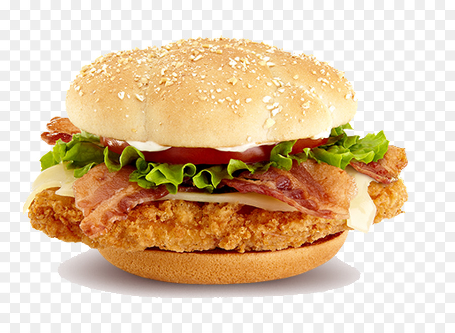 Sandwich Au Poulet，Hamburger PNG