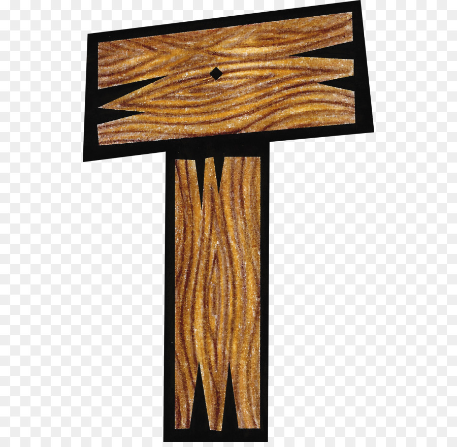 T En Bois，Alphabet PNG