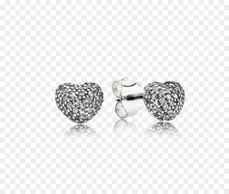 Boucles D'oreilles Coeur，Diamant PNG