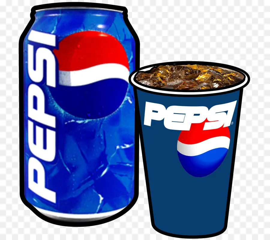 Canette Et Tasse De Pepsi，Soude PNG