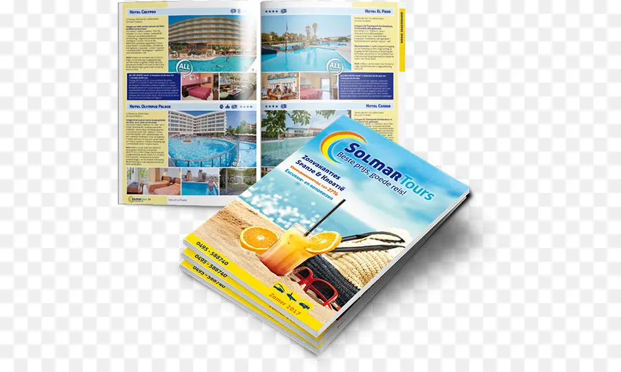 Brochure De Voyage，Vacances PNG