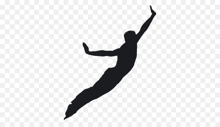 Saut De Silhouette，Saut PNG