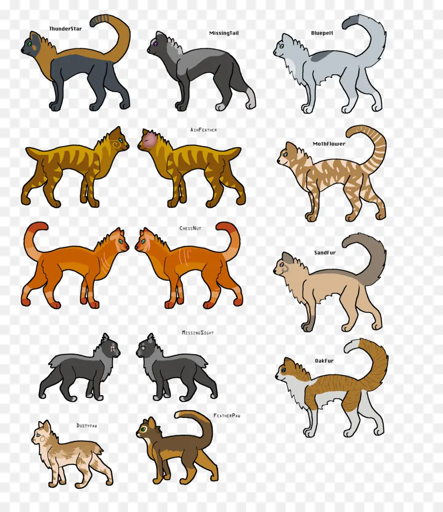 Chats，Chats Guerriers PNG