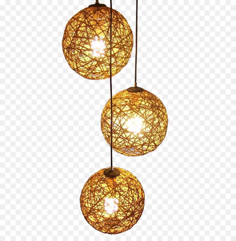 Lumières Suspendues，Pendentif PNG