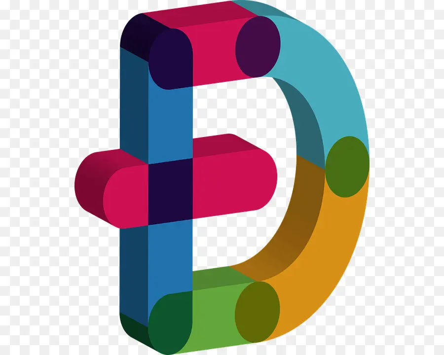 Coloré B，Alphabet PNG