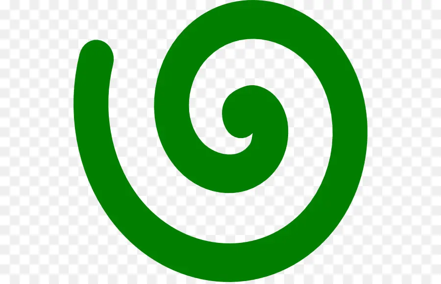 Spirale，Vert PNG