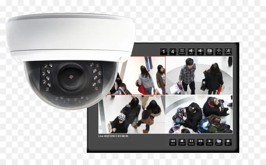 Caméra De Surveillance，Moniteur PNG