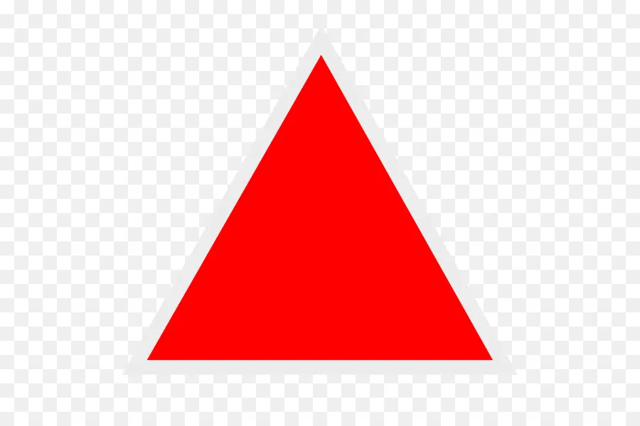 Triangle，Rouge PNG