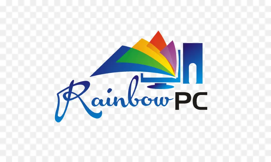 Pc Arc En Ciel，Ordinateur PNG