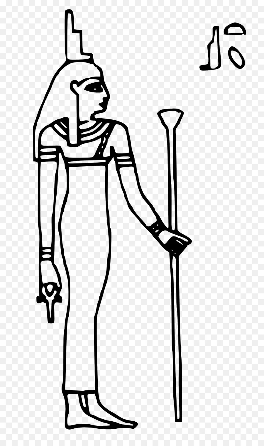 L Egypte Ancienne，Isis PNG