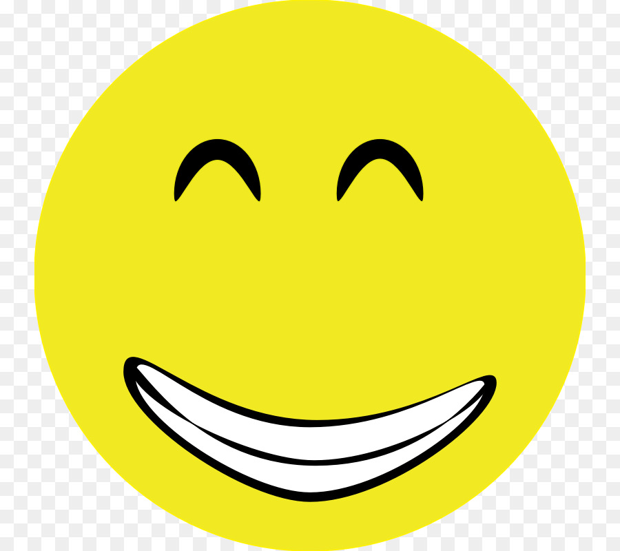 Visage Souriant Jaune，Émoji PNG