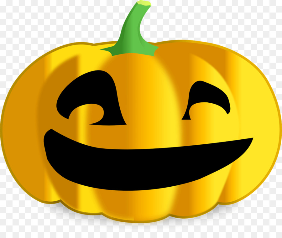 Citrouille Souriante，Feuilles D'automne PNG