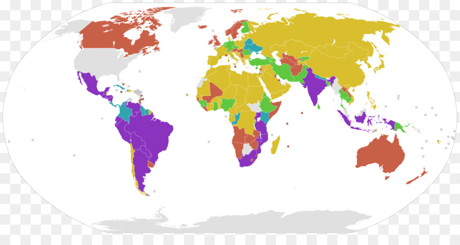 Carte Du Monde，Pays PNG