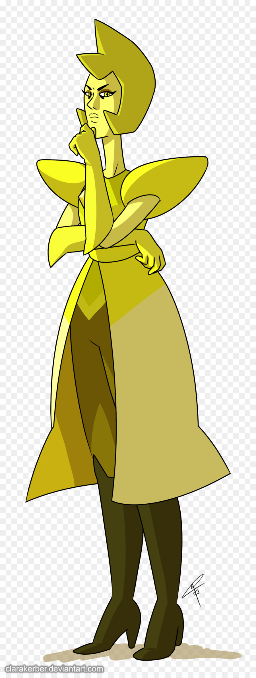 Diamant Jaune，Dessin Animé PNG