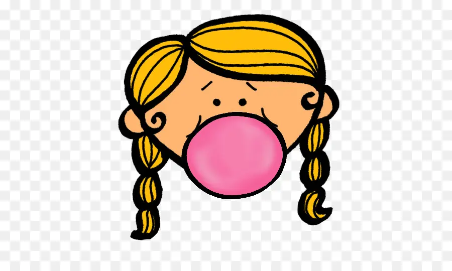 Fille Avec Du Bubblegum，Fille PNG