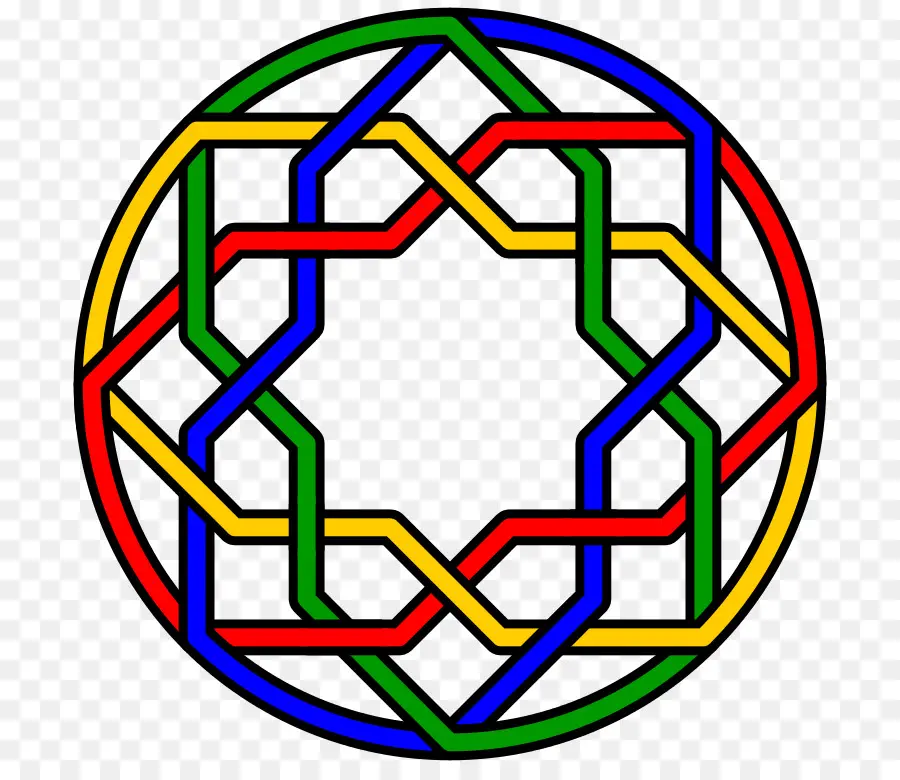 Cercle Coloré，Géométrique PNG