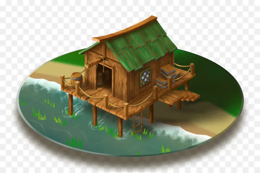 Maison En Bois，Cabine PNG