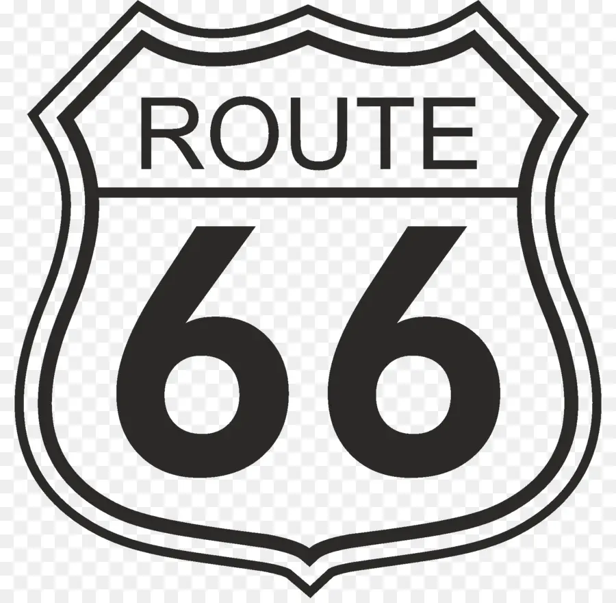 Us Route 66，Signe PNG