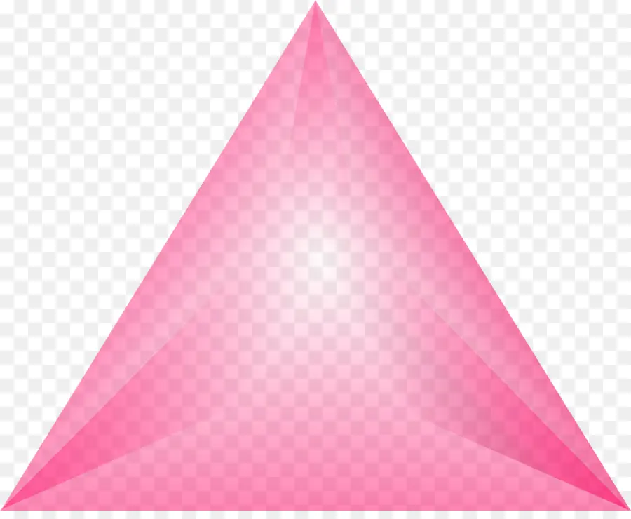 Pyramide Rose，3d PNG