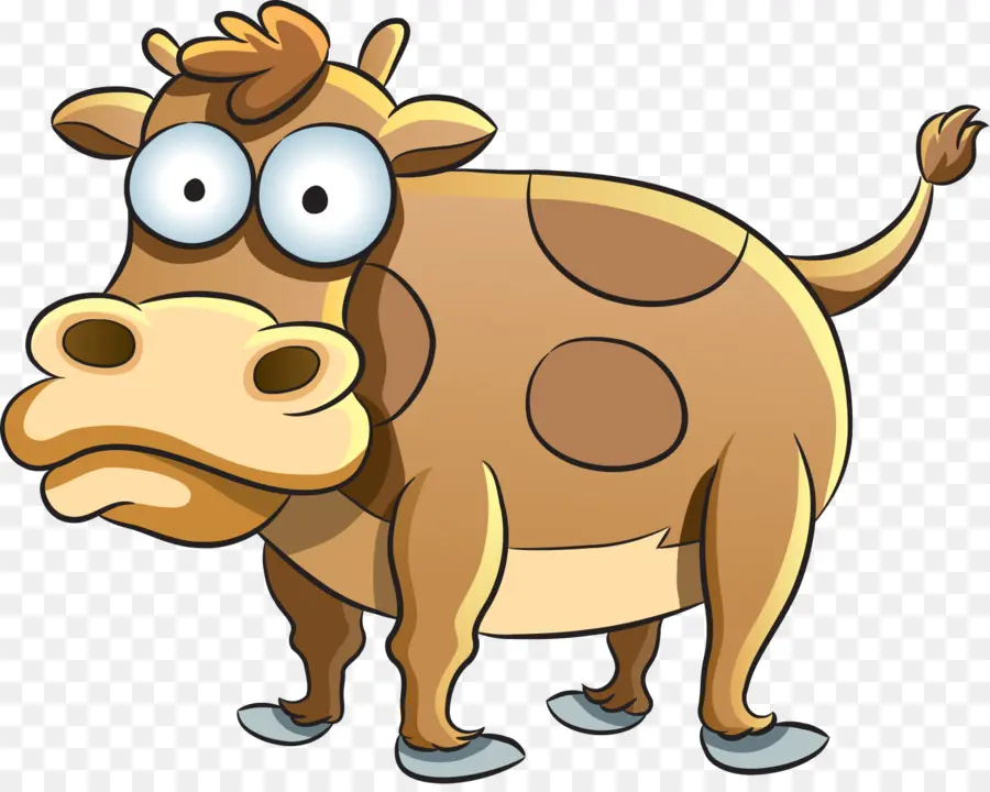 Vache De Dessin Animé，Vache PNG