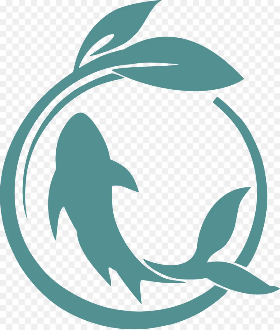 Logo De Poisson，Feuille PNG