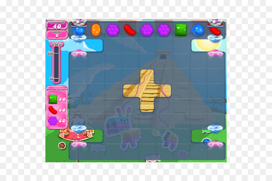 Candy Crush Saga，Violet PNG