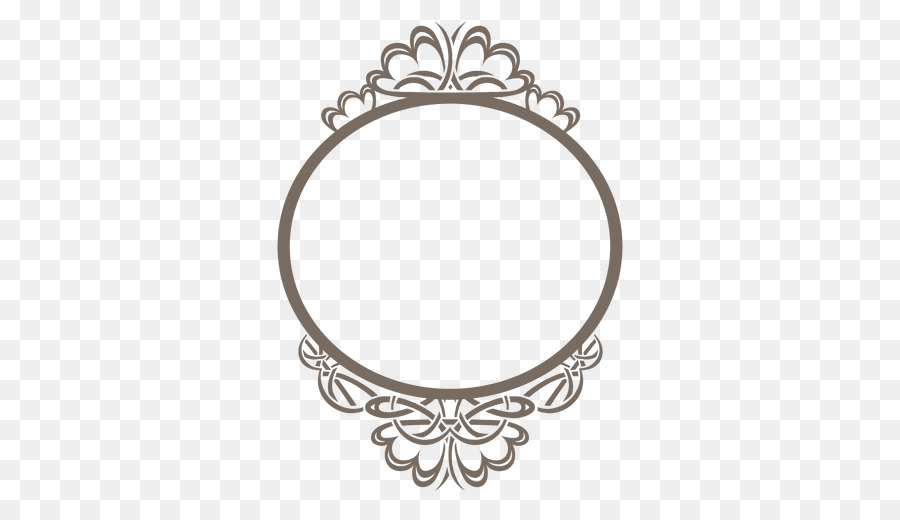 Cadre Décoratif，Rond PNG